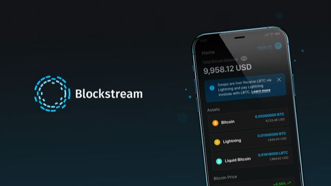 The Blockstream app blends an intuitive user interface with enhanced security.